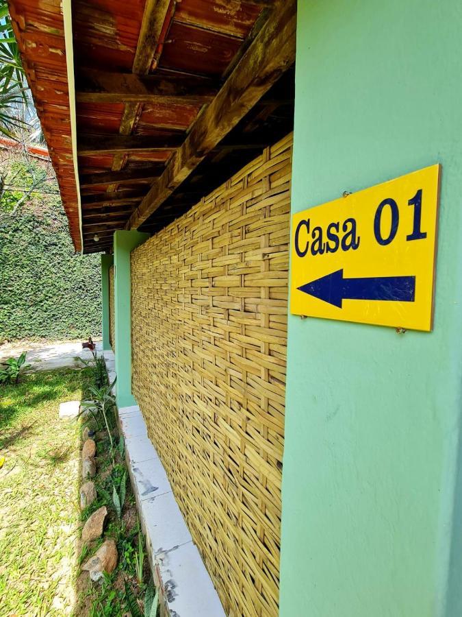Casa Caicara Na Vila - Casa 01- Hospedaria Da Vila อิลญาเบลา ภายนอก รูปภาพ